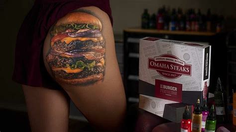 FOLLOW our page 2. . Omaha steaks tattoo contest